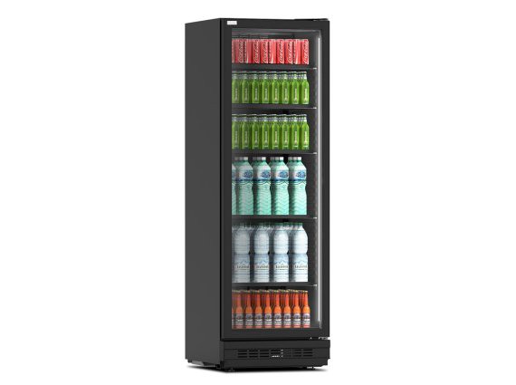 Vetrina refrigerata per bibite nera mod. ACQUA B